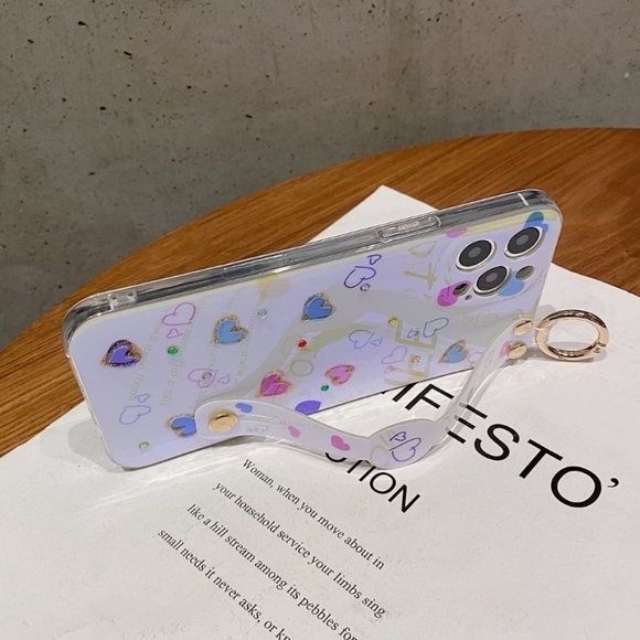 iPhone 13 Pro Case with phone grip iPhone 13 Pro case for Women - Picture 3 of 5